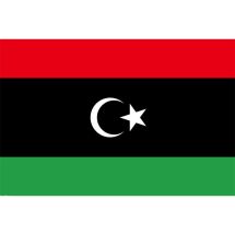 Länderfahne Libyen
