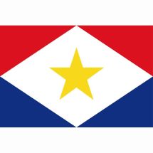 Fahne Gebiet Saba Niederlande