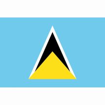Länderfahne St. Lucia