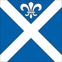 Gemeindefahne 1752 Villars-sur-Glâne Superflag® 100x100 cm