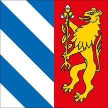 Gemeindefahne 8773 Haslen GL altes Wappen Superflag® 200x200 cm