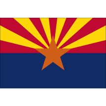 Fahne Bundesstaat Arizona USA