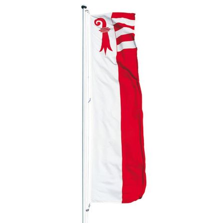 Drapeau crépitant canton Jura Superflag® 80x300 cm