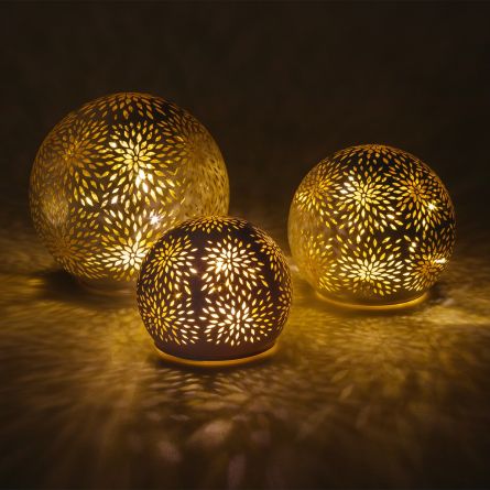 Boules lumineuses LED «Dreams», set de 3